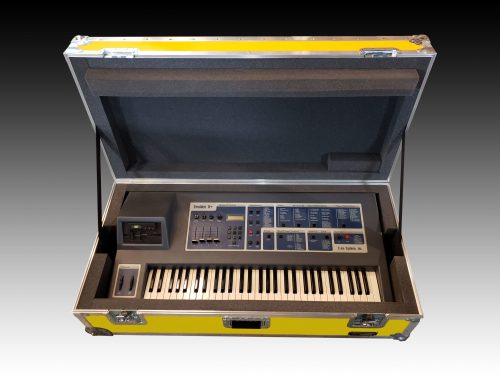 E-mu Emulator II Synthesizer Keyboard Flight Case